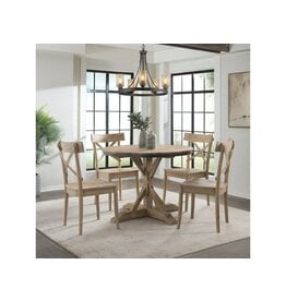 Elements D680-30 Callista Round Dining Table Beach/Natural