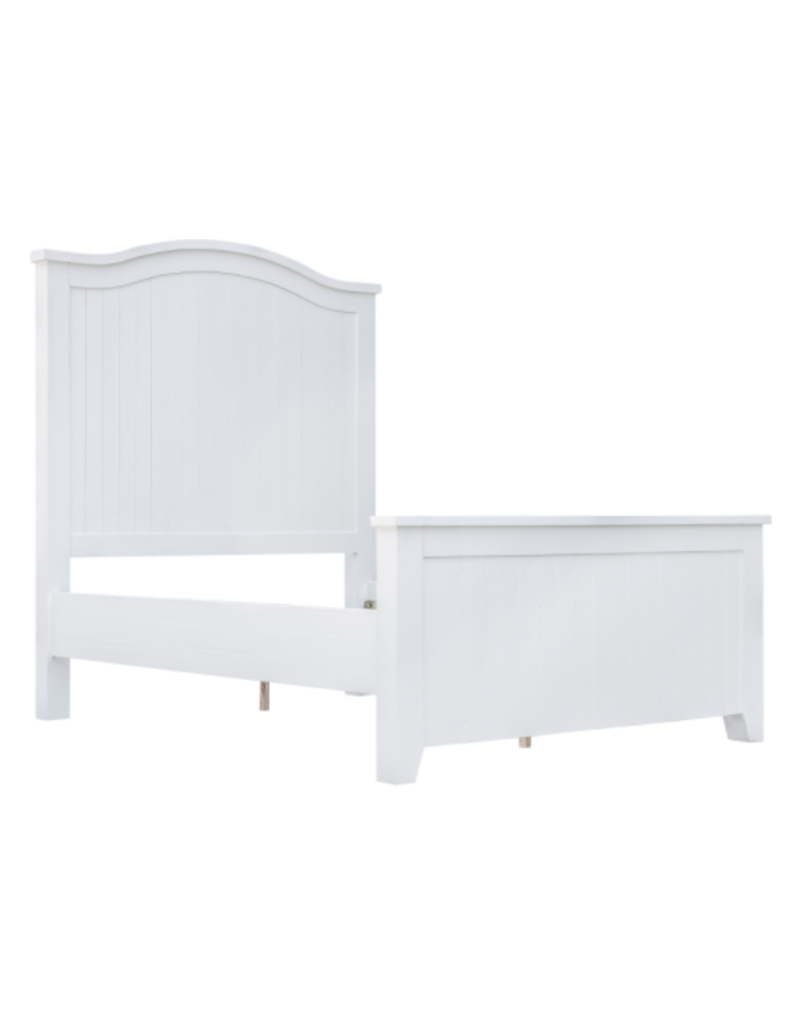 Cottage Creek 4012-8002 Stockton King Footboard Vintage White