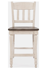 Jofran 1706-BS420KD Madison County Slatback Counter Stool