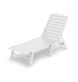 Polywood NAC2280WH Nautical Chaise White