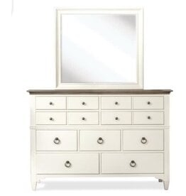 Riverside 59562 Myra Paperwhite 9 Drawer Dresser