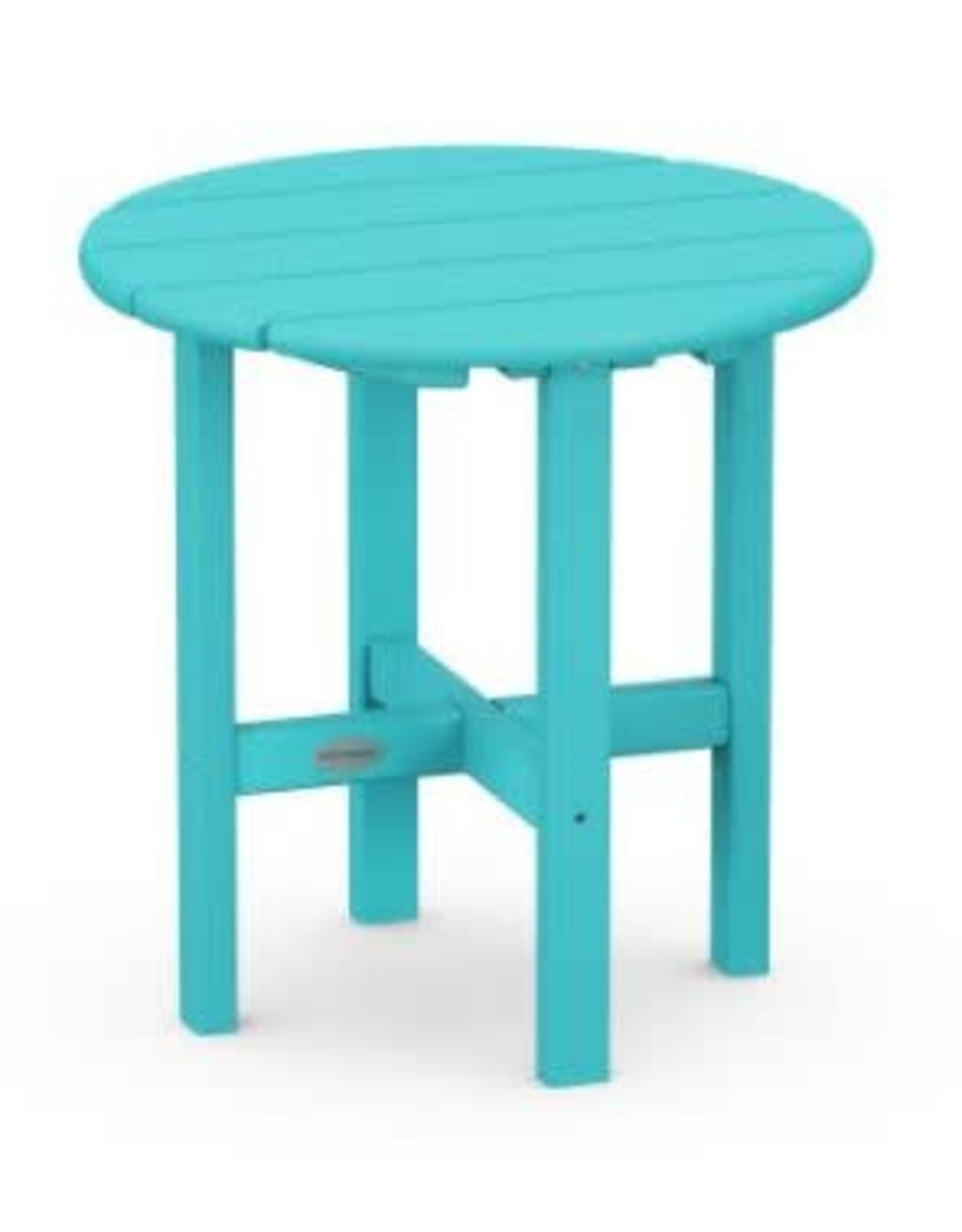 Polywood RST18AR Round 18" Side Table Aruba