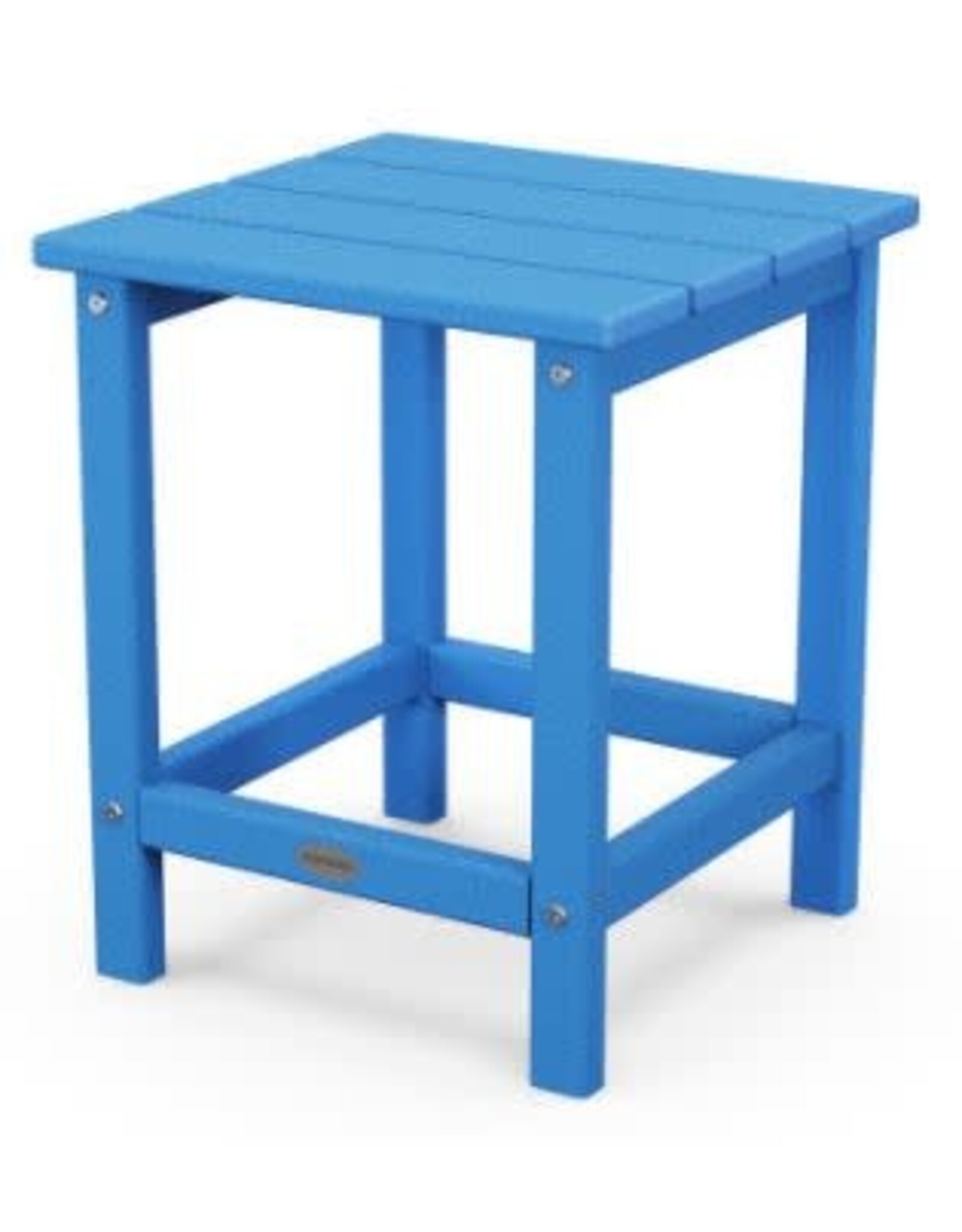 Polywood ECT18PB Side Table Pacific Blue