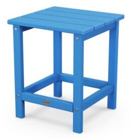 Polywood ECT18PB Side Table Pacific Blue