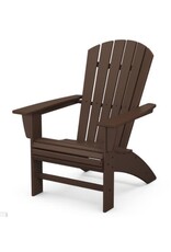 Polywood AD610MA Nautical Curveback Adirondack Chair in Mahogany