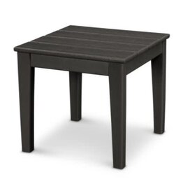 Polywood CT18BL Newport 18” End Table in Black