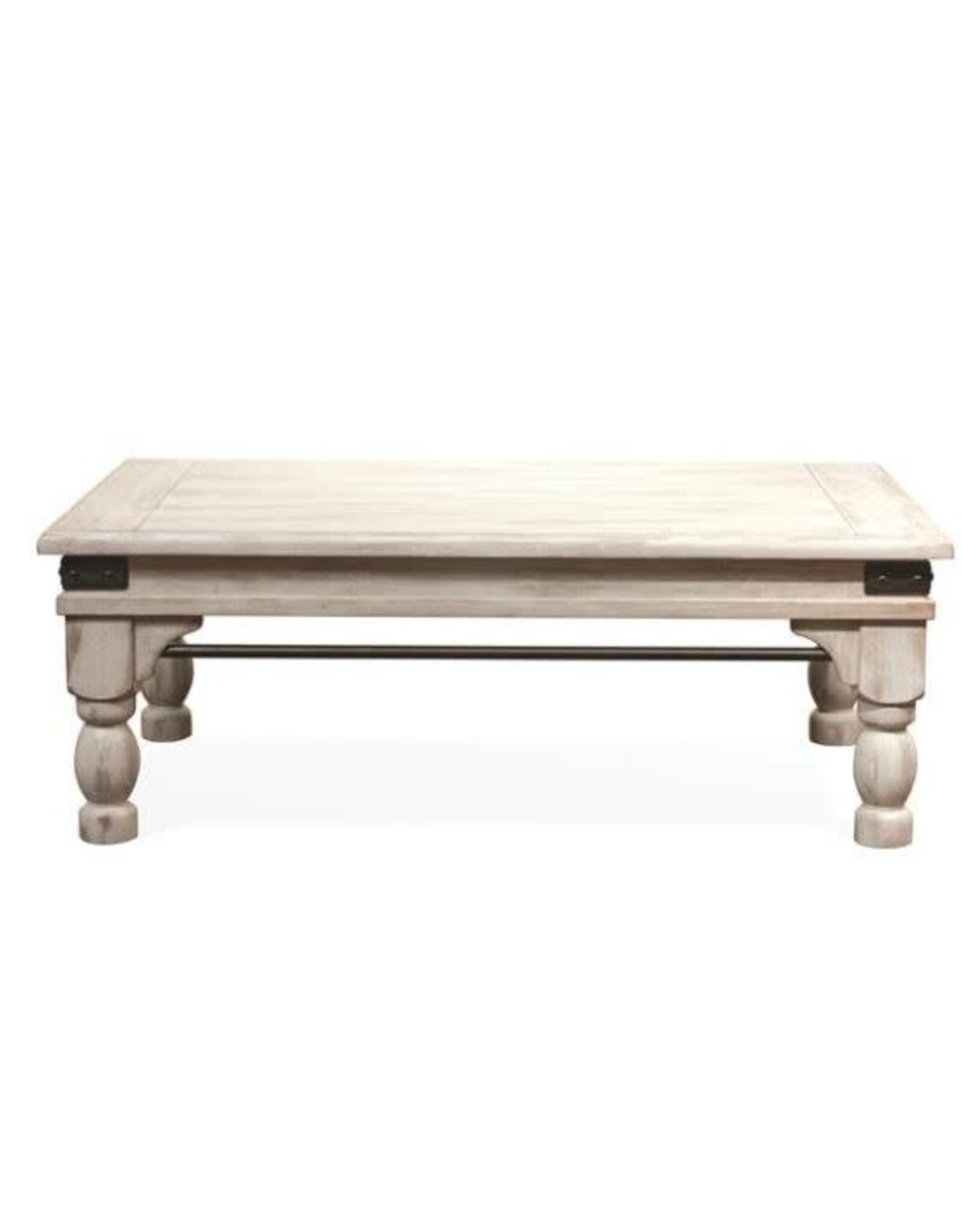 Riverside 27302 Regan Farmhouse White Coffee Table