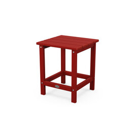 Polywood ECT18CR Side Table Crimson Red