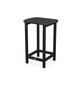 Polywood SBT26BL South Beach 26" Counter Side Table Black