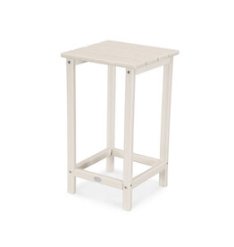 Polywood ECT26SA Long Island 26" Counter Side Table Sand