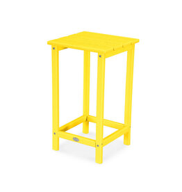 Polywood ECT26LE Long Island 26" Counter Side Table Lemon