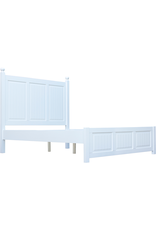 Cottage Creek 1703-0150 Beachfront Pure White Twin Headboard