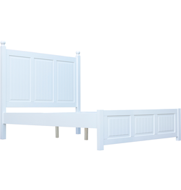 Cottage Creek 1703-0150 Beachfront Pure White Twin Headboard