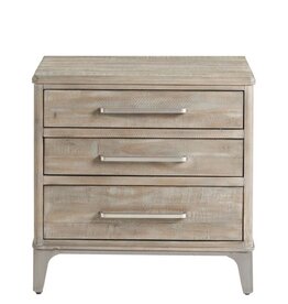 Riverside 39399 Intrigue USB 3-Drawer Nightstand