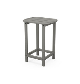 Polywood SBT26GY South Beach 26" Counter Side Table Grey