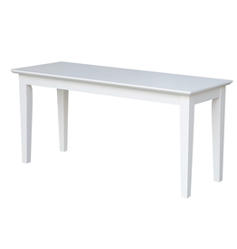 BE08-39 39" Vineyard Bench White