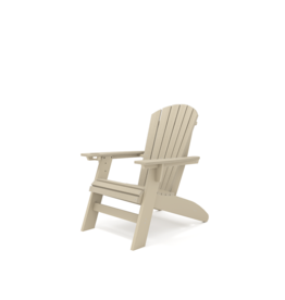 SCA001-TY-TY St. Simons Curved Back Adirondack Chair in Tybee Sand