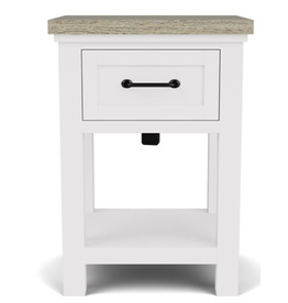 Riverside 37298 Cora 1-Drawer Nightstand