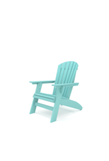 SCA001-GS St. Simons Curved Back Adirondack Chair in Gulf Shores Teal