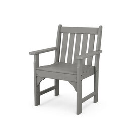 Polywood GNB24GY Vineyard Garden Arm Chair Slate Grey