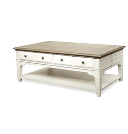 Riverside 59501 Myra Paperwhite Cocktail Table