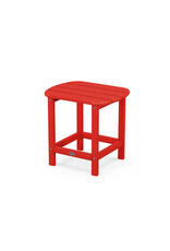 Polywood SBT18SR South Beach 18" Side Table in Sunset Red