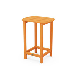 Polywood SBT26TA South Beach 26" Counter Side Table Tangerine