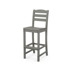 Polywood TD102GY La Casa Bar Side Chair Slate Grey