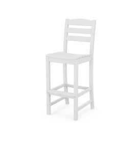 Polywood TD102WH La Casa Cafe Bar Side Chair in White