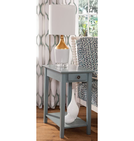 OT32-2214-HW22 Narrow End Table Ocean Blue