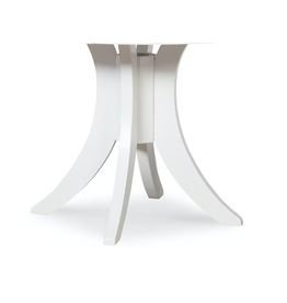 T08-148B-36 (Counter height) Siena Gathering Pedestal Base White