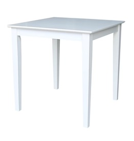 T08-30S 30" Table legs White