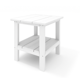 S2ST001-DW Square Side Table in Destin White