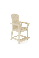 SFCH2-TS St. Simons Fan Back Premium Counter Chair in Tybee Sand