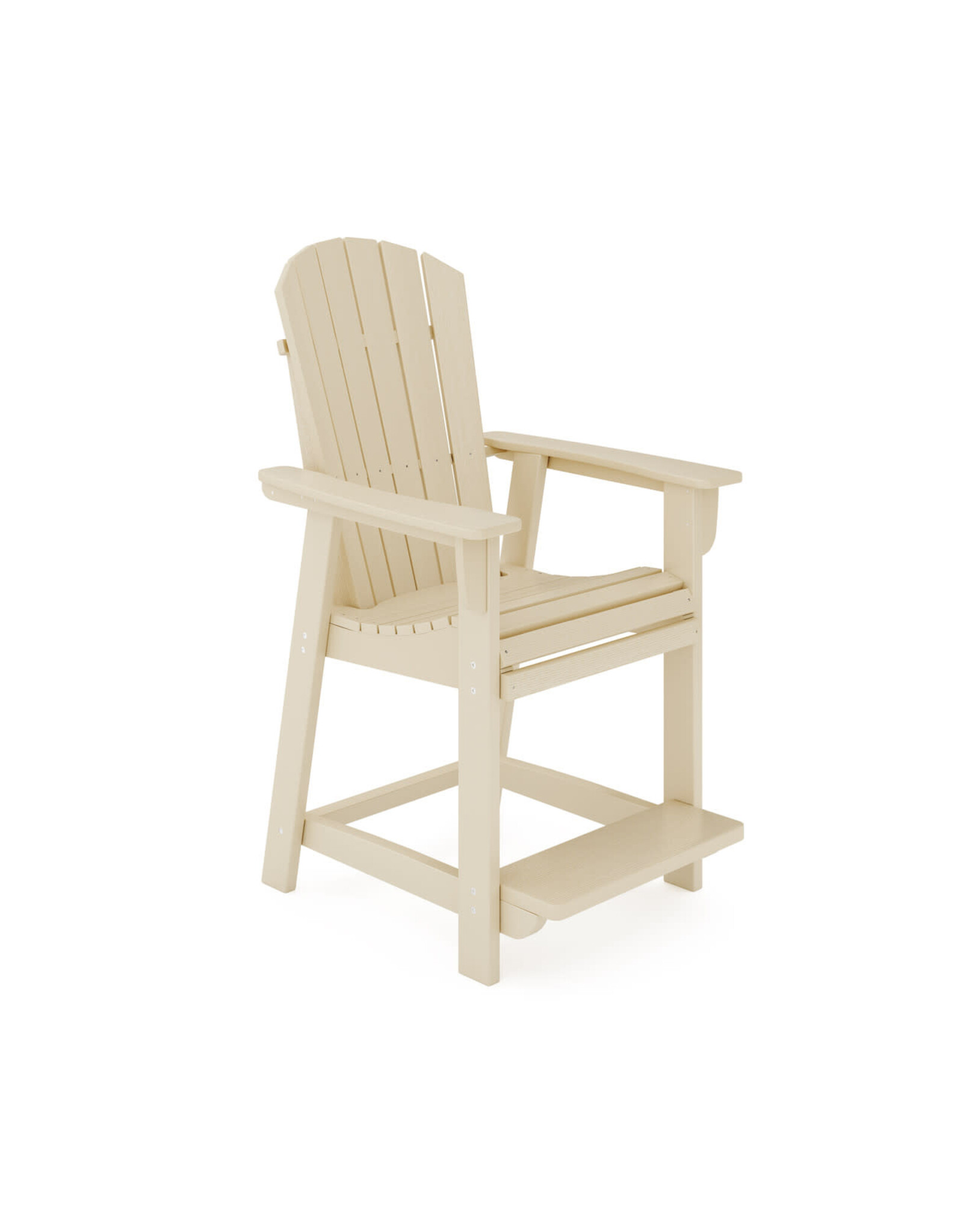 SFCH2-TS St. Simons Fan Back Premium Counter Chair in Tybee Sand