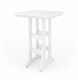 SAVB33-DW 33” Savannah Square Bar Table Destin White