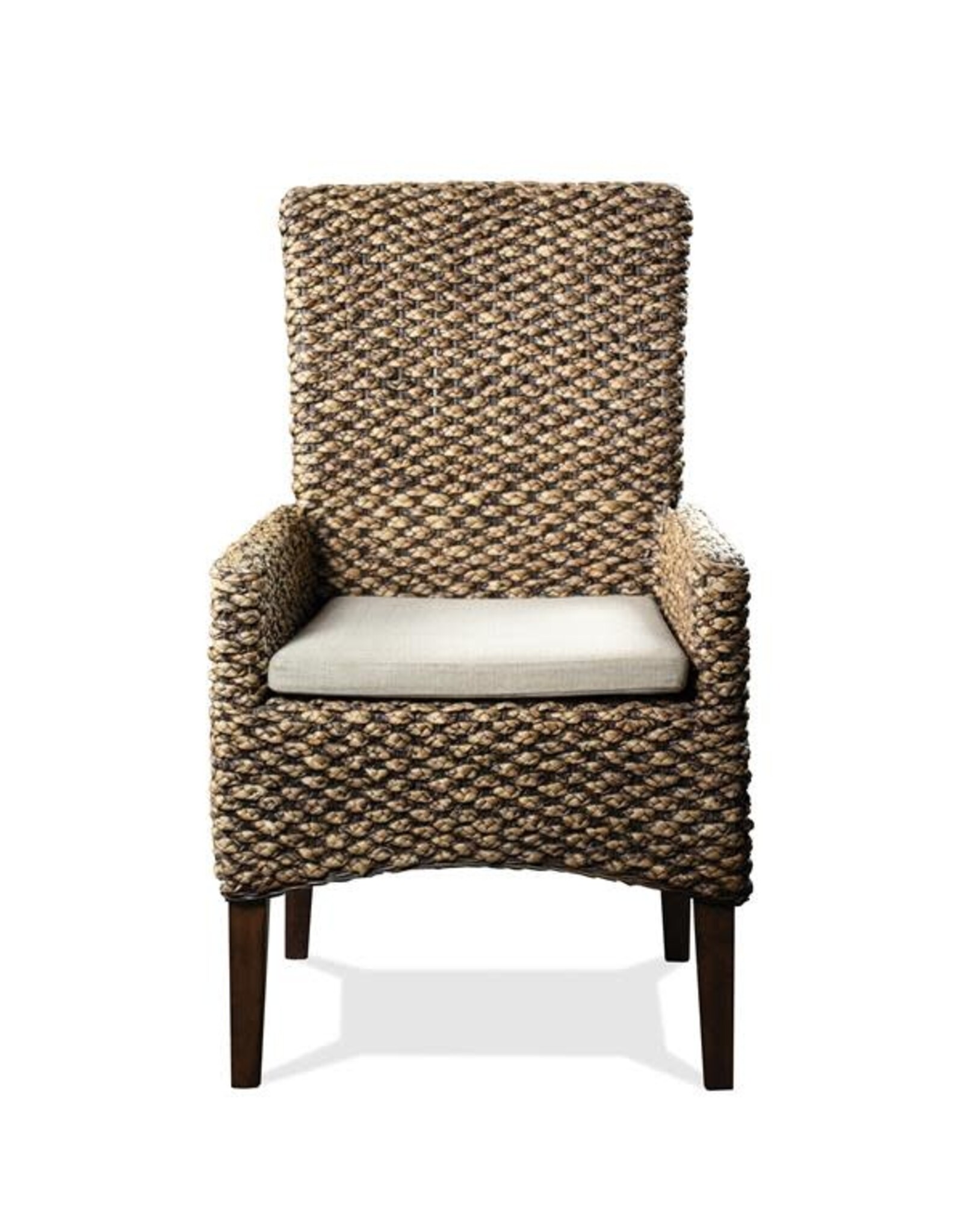 Riverside 36966 Woven Side Upholstered Hazelnut Arm Chair