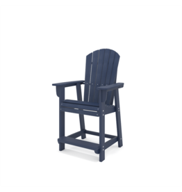 SFCH1-PAT St Simons Fan Back Counter Chair in Patriot Blue