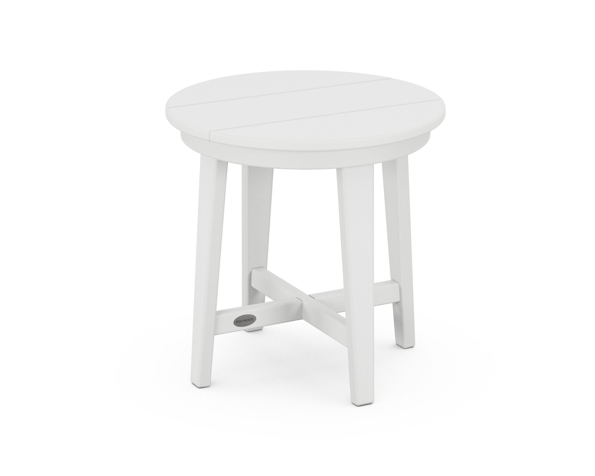 CTR19WH Newport 19" Round End Table Factory Direct Furniture