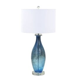 LUX Lighting Group LUX-041505-BLUE 30" Blue Table Lamp