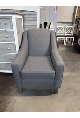 2070R Club Chair Charcoal 21553C - Riverloom leg