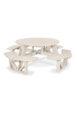 Polywood PH53SA Park 53" Octagon Table Sand