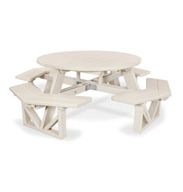 Polywood PH53SA Park 53" Octagon Table Sand