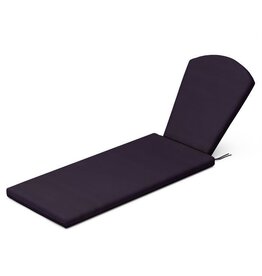 Polywood XPWF0051 Chaise Cushion Navy Linen 164488