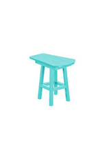 CR Plastic T07-09 Pub Side Table in Turquoise