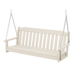 Polywood CLGNS604SA Country Living 60" Swing in Sand