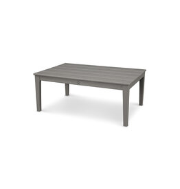 Polywood CT2842GY Newport 28" x 42" Coffee Table in Slate Grey