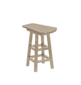 CR Plastic T07-07 Pub Side Table in Beige