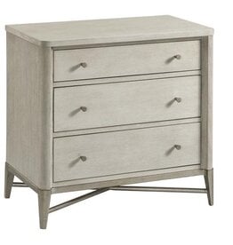 Riverside 50299  Maisie Three-Drawer Nightstand