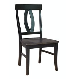 C75-170B Verona Chair in Coal and Black